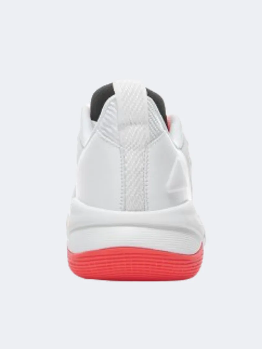 Erke Men Basketball Shoes White/Red Comfort Design