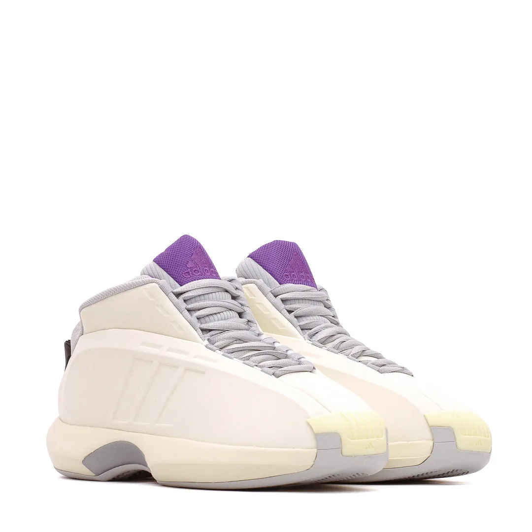 Adidas Basketball Men Crazy 1 Ivory Collegiate Purple IG3735 Flex Upper