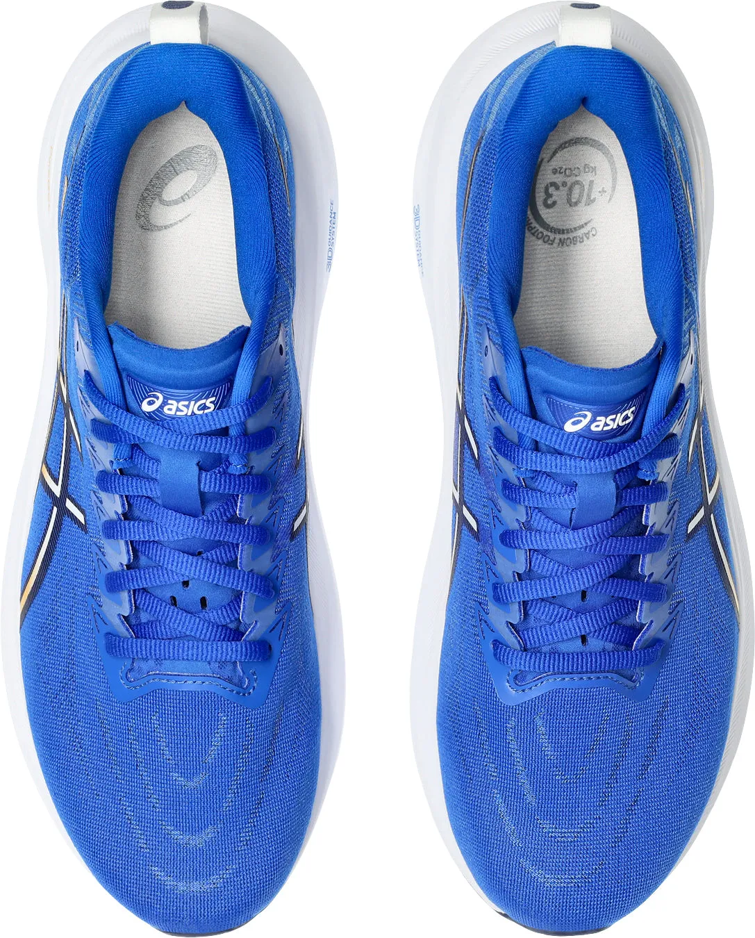 Asics GT 2000 13 Mens Running Shoes - Blue Knitted Warm