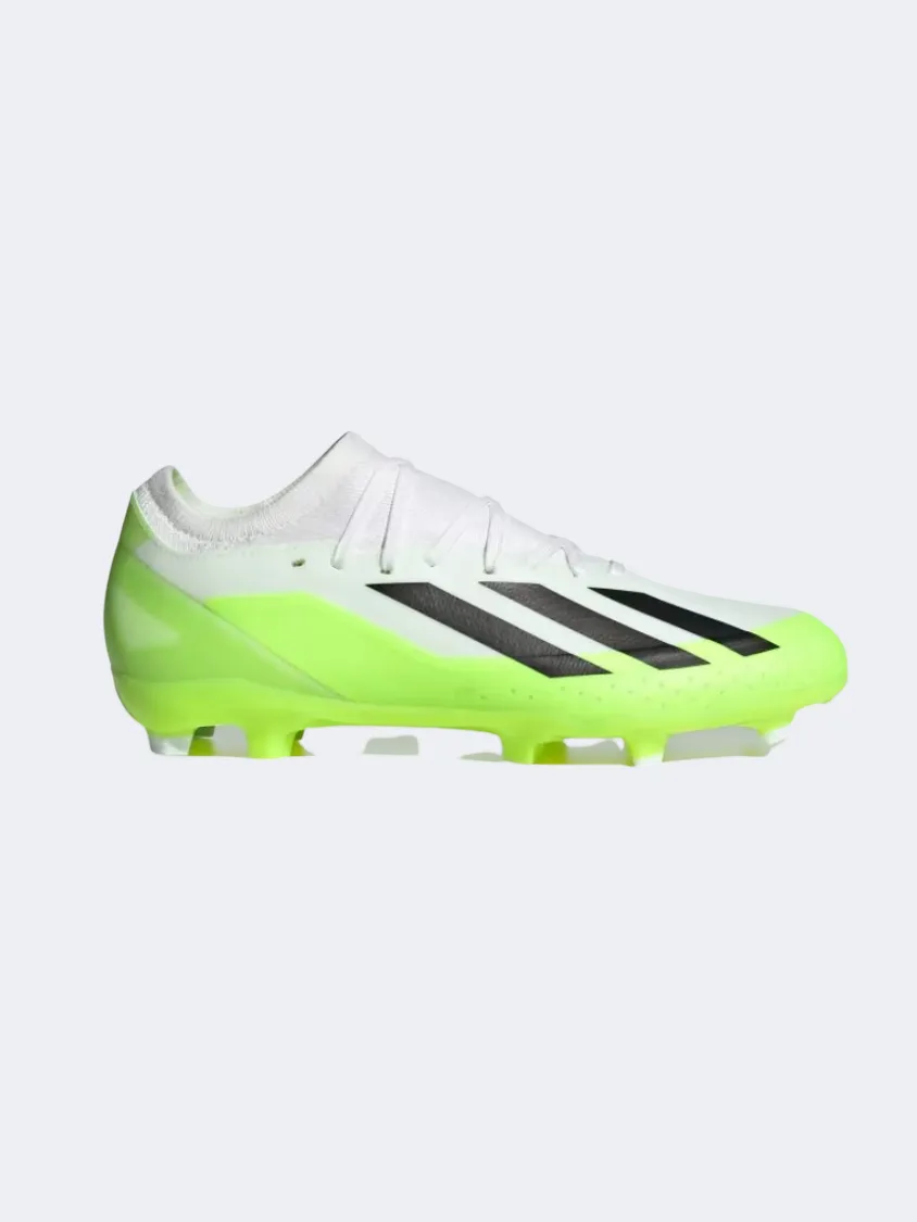 Adidas X Crazyfast.3 Men Football Shoes Cloud White/ Lemon Response Time