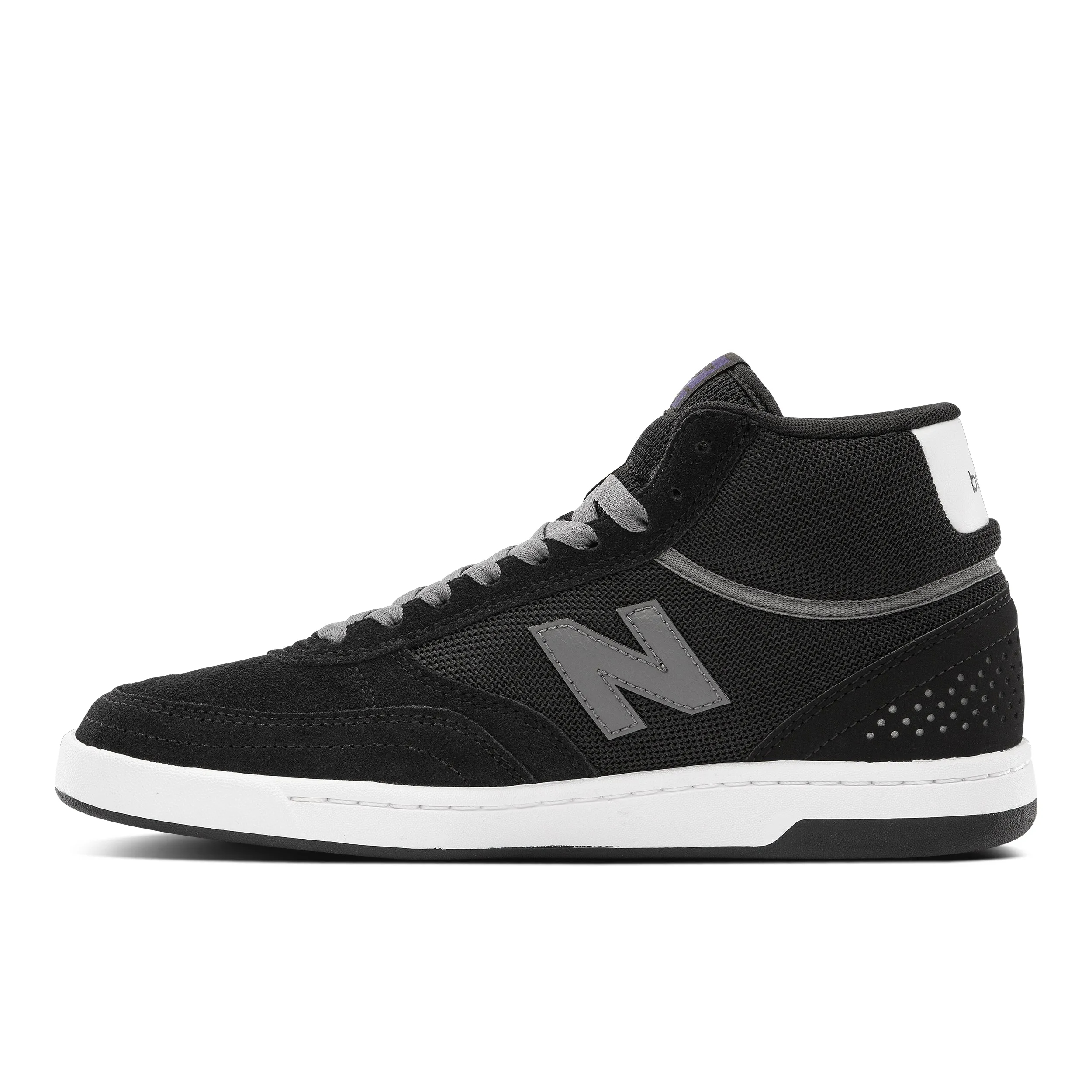 New Balance Numeric 440 High Team Skateboard Shoe - White/Black Skate Ready Performance