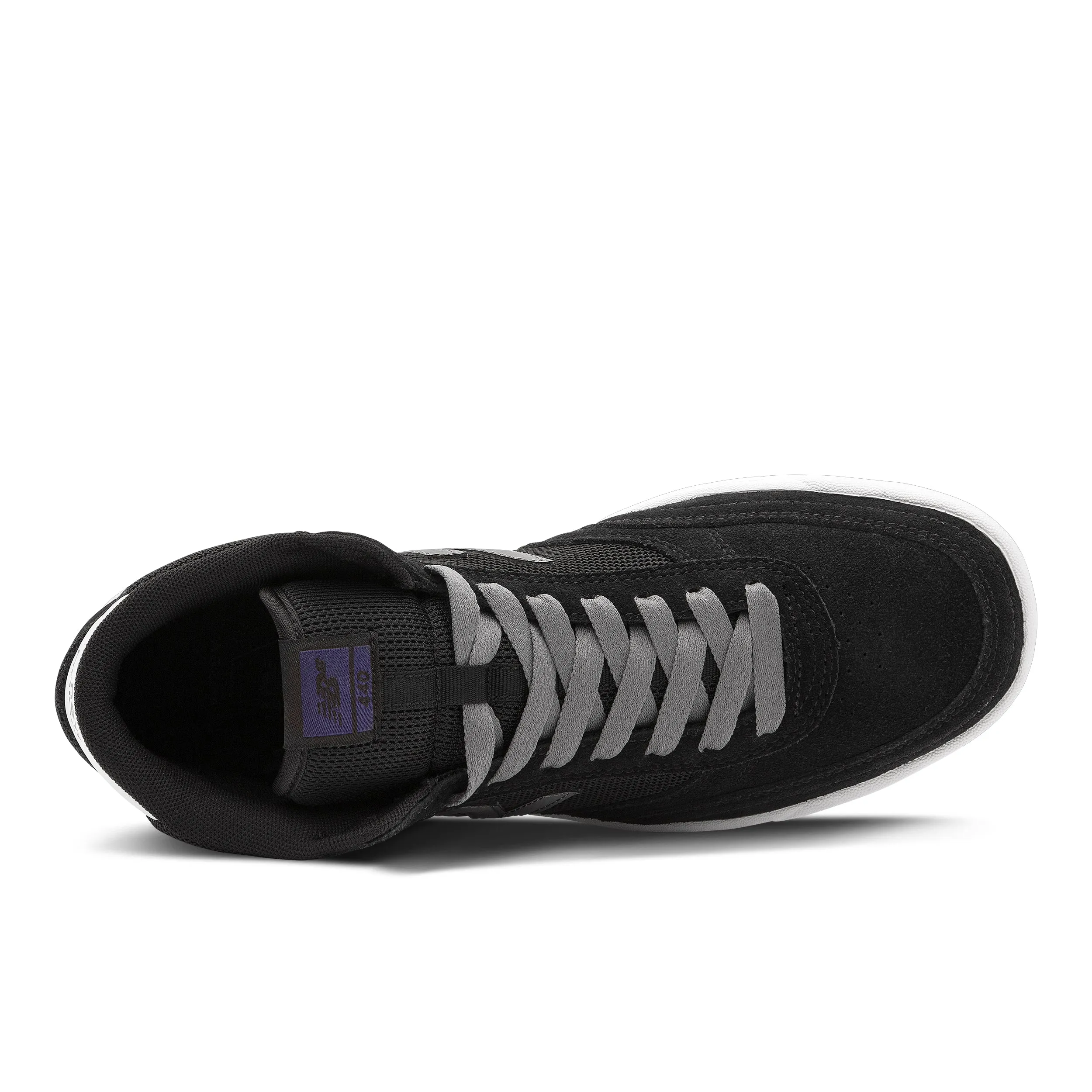New Balance Numeric 440 High Team Skateboard Shoe - White/Black Modern Appeal