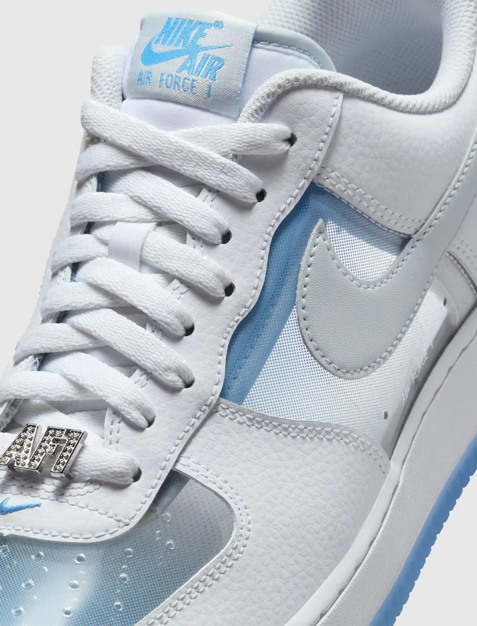 AIR FORCE 1 "CLEAR" Style Pop Kick Power
