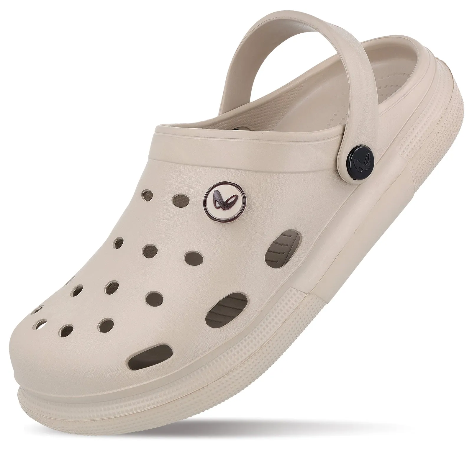 Men's Clogs  - WC4843 Greige Wave Fun