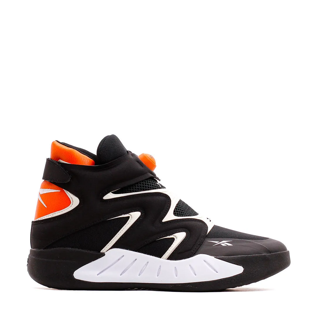Cushioned Collar Design Outdoor Use Reebok Classics Basketball Men Instapump Fury Zone Black White G55140