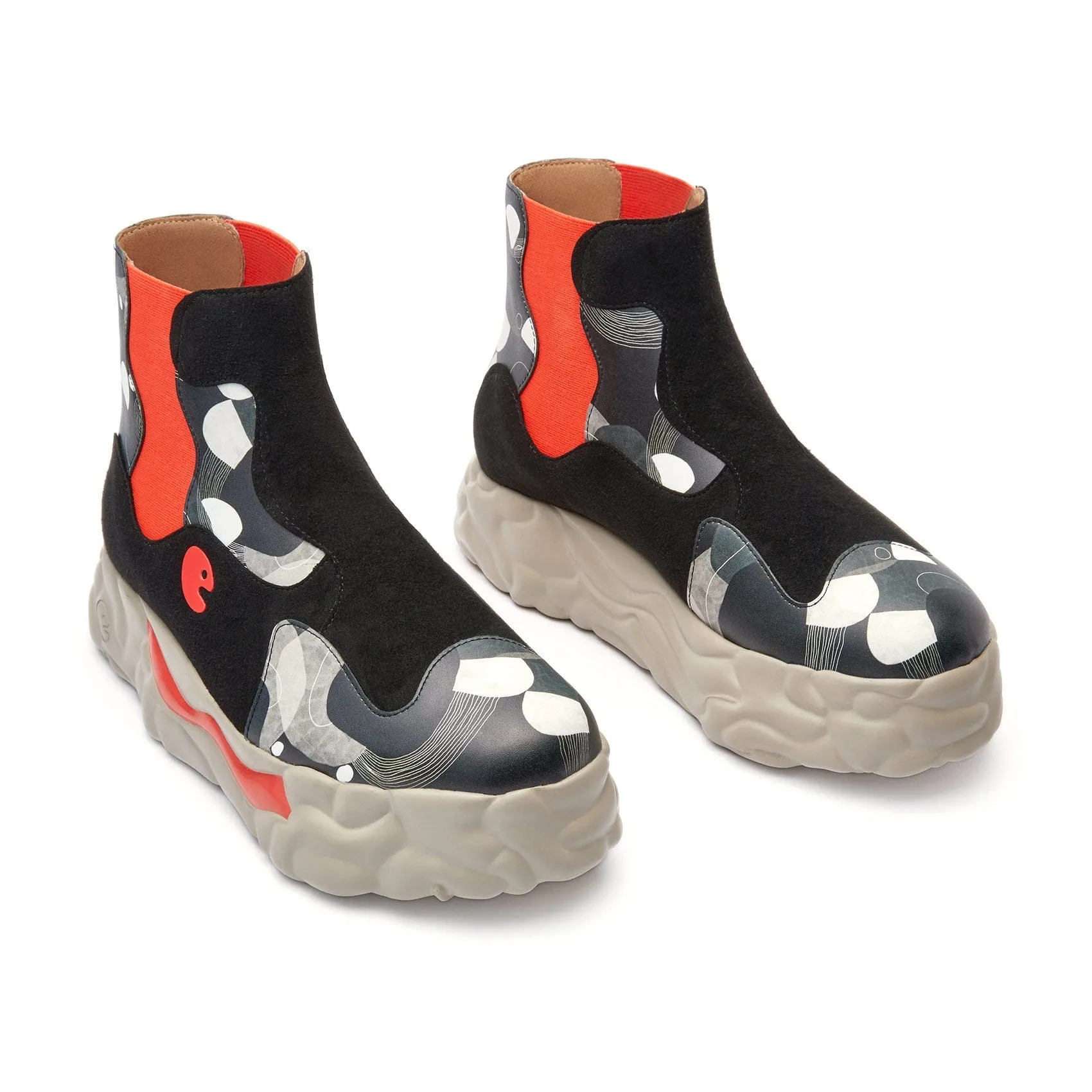 Midnight Path 5 Sanamolls III Women Clean Style Sturdy Upper