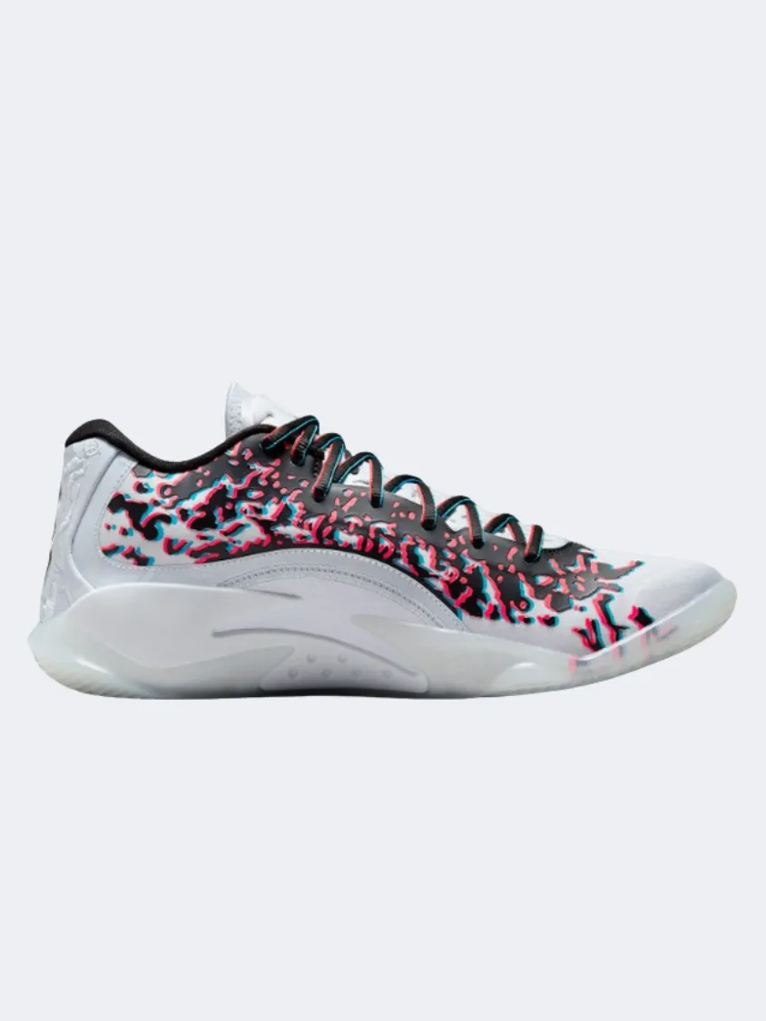 Multidirectional Grip Nike Jordan Zion 3 Men Basketball Shoes Grey/Crimson/White