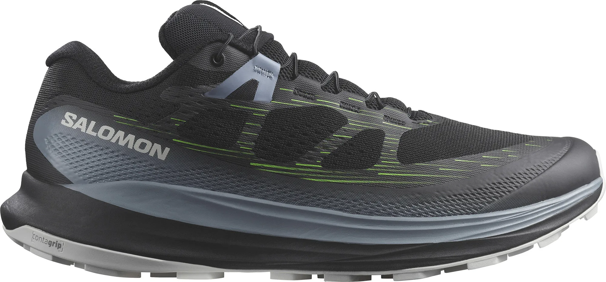 Stretchable Comfort footbed Salomon Ultra Glide 2 Mens Trail Running Shoes - Black