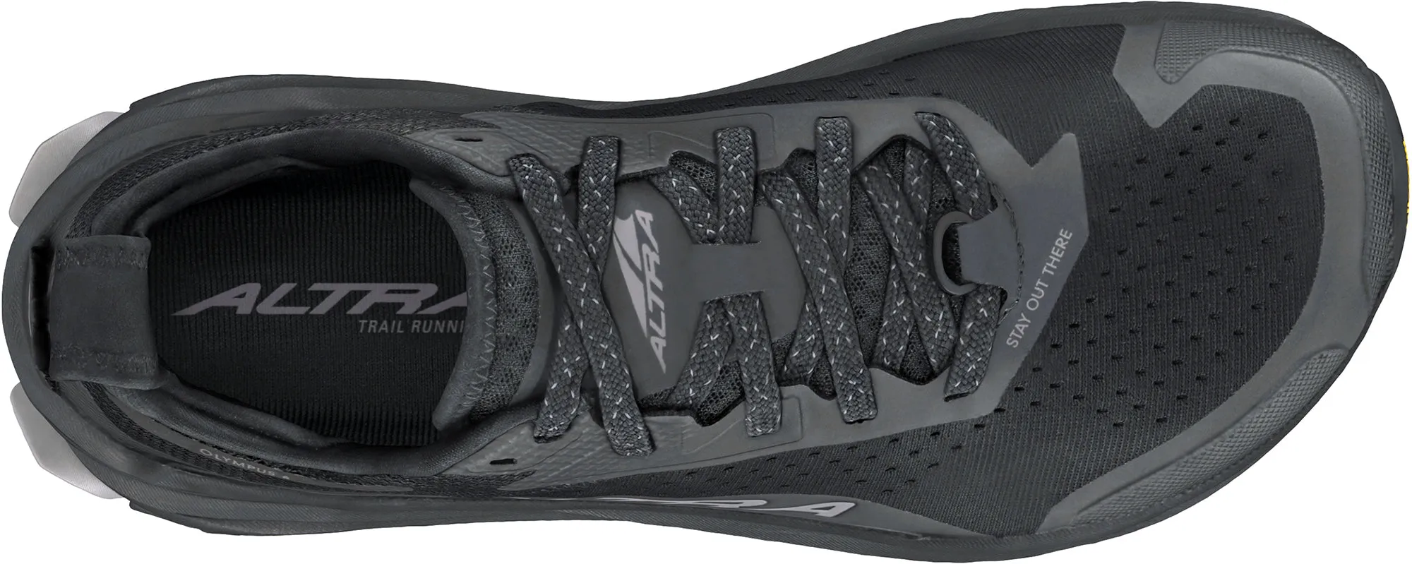 Altra Olympus 6 Mens Trail Running Shoes - Black Comfort Heel Daily Walk