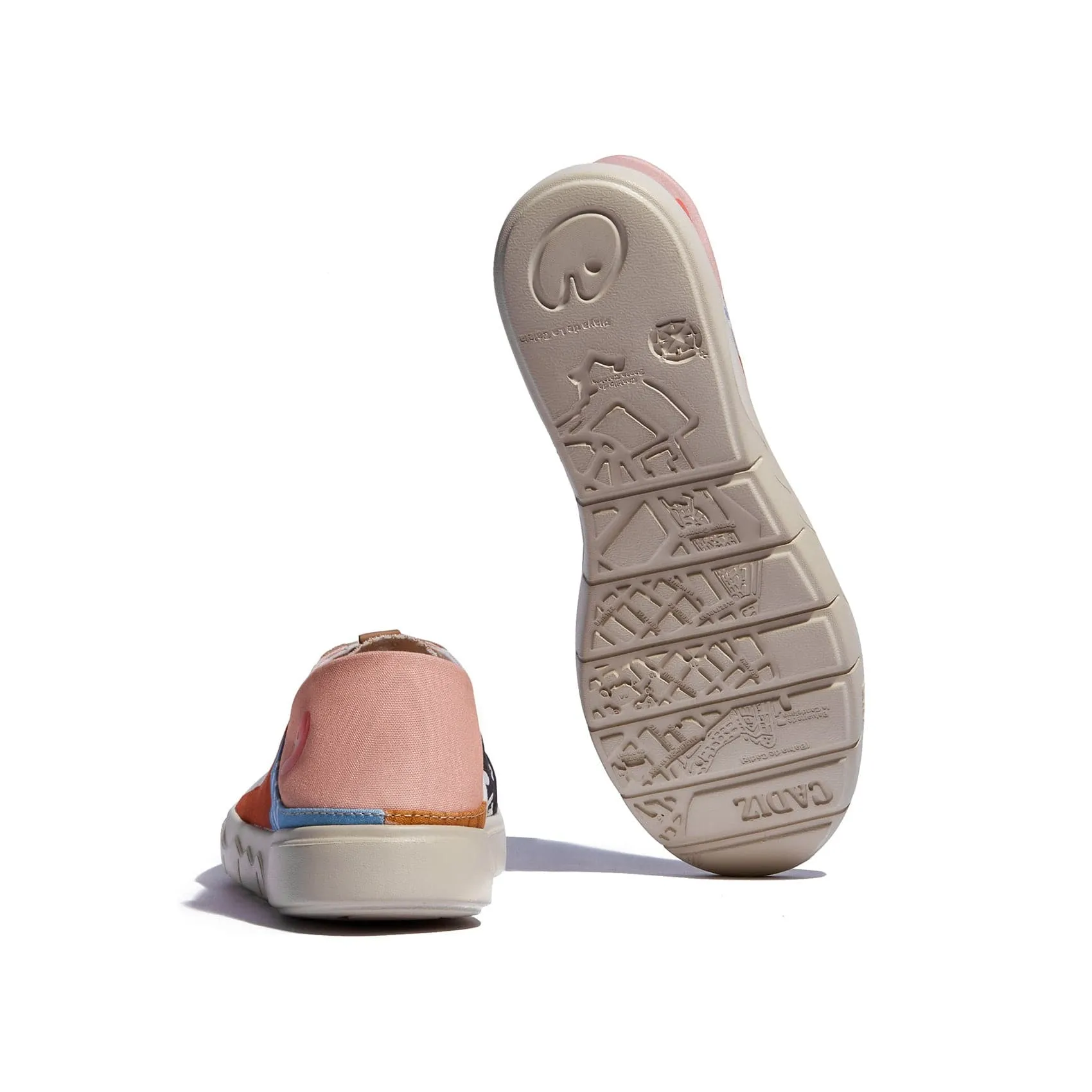 Geometric Garden Cadiz VII Women Vulcanized Rubber