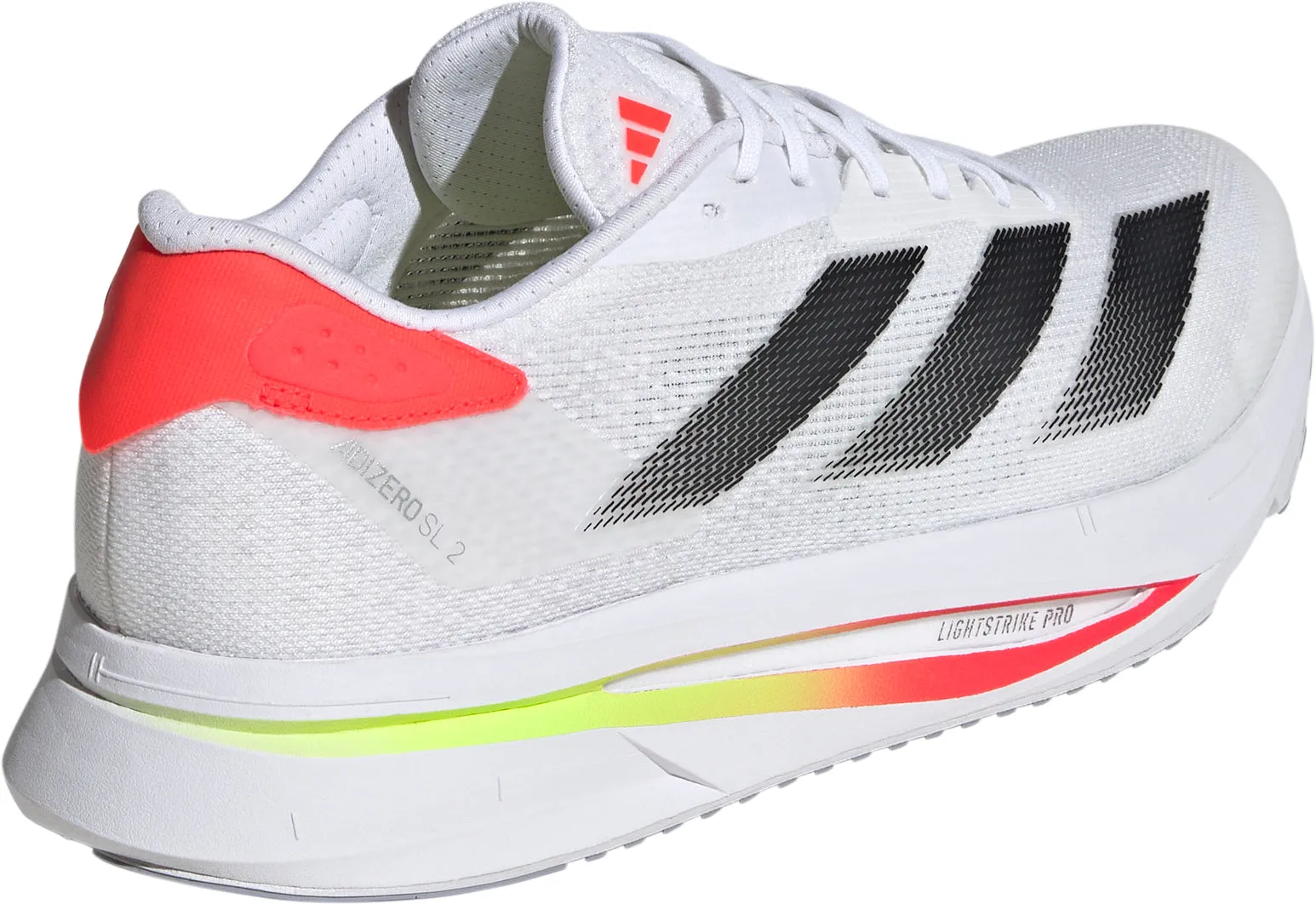 adidas Adizero SL 2 Mens Running Shoes - White Tech Knit