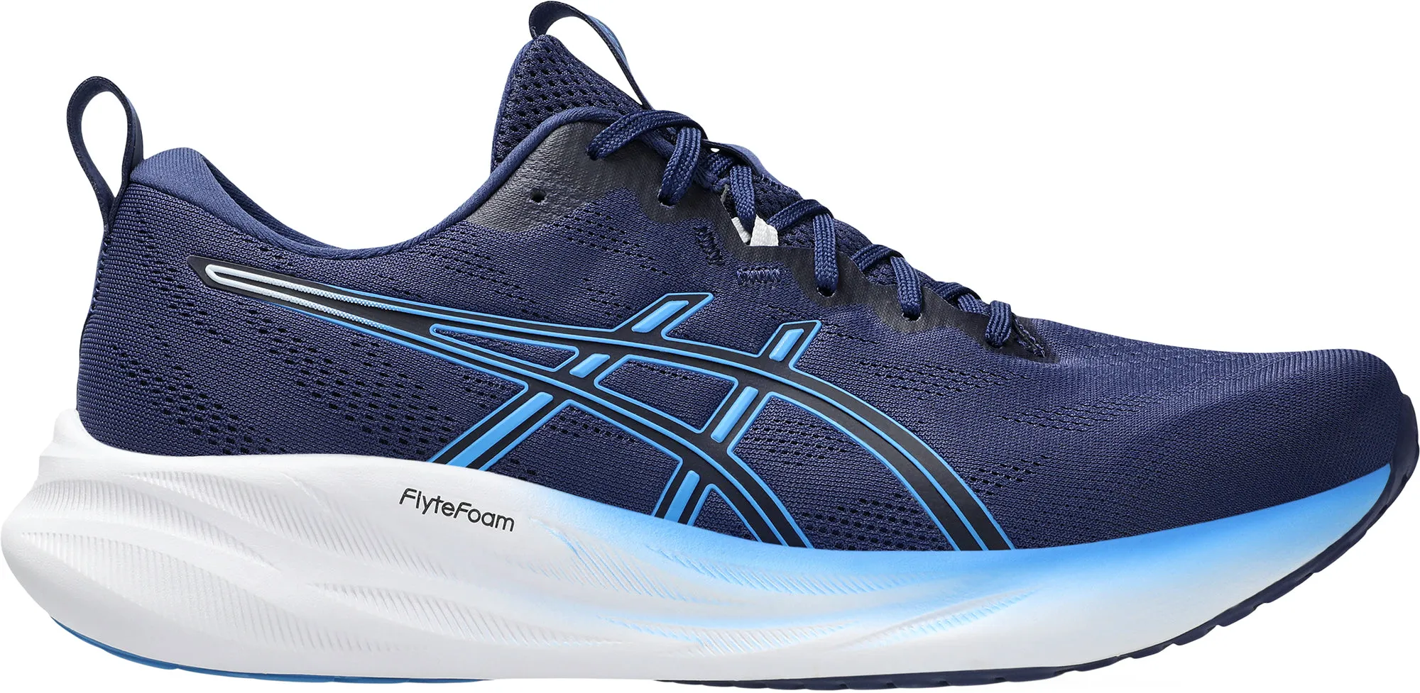 Green Core Asics Gel Pulse 16 Mens Running Shoes - Blue