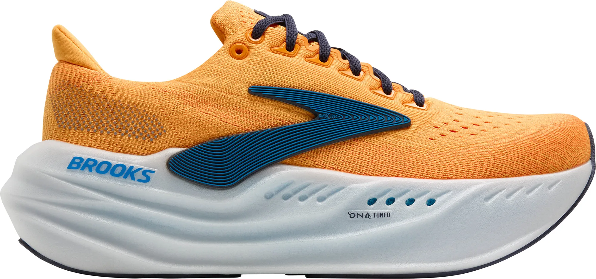 Modern Edge Comfortable Brooks Glycerin Max Mens Running Shoes - Orange