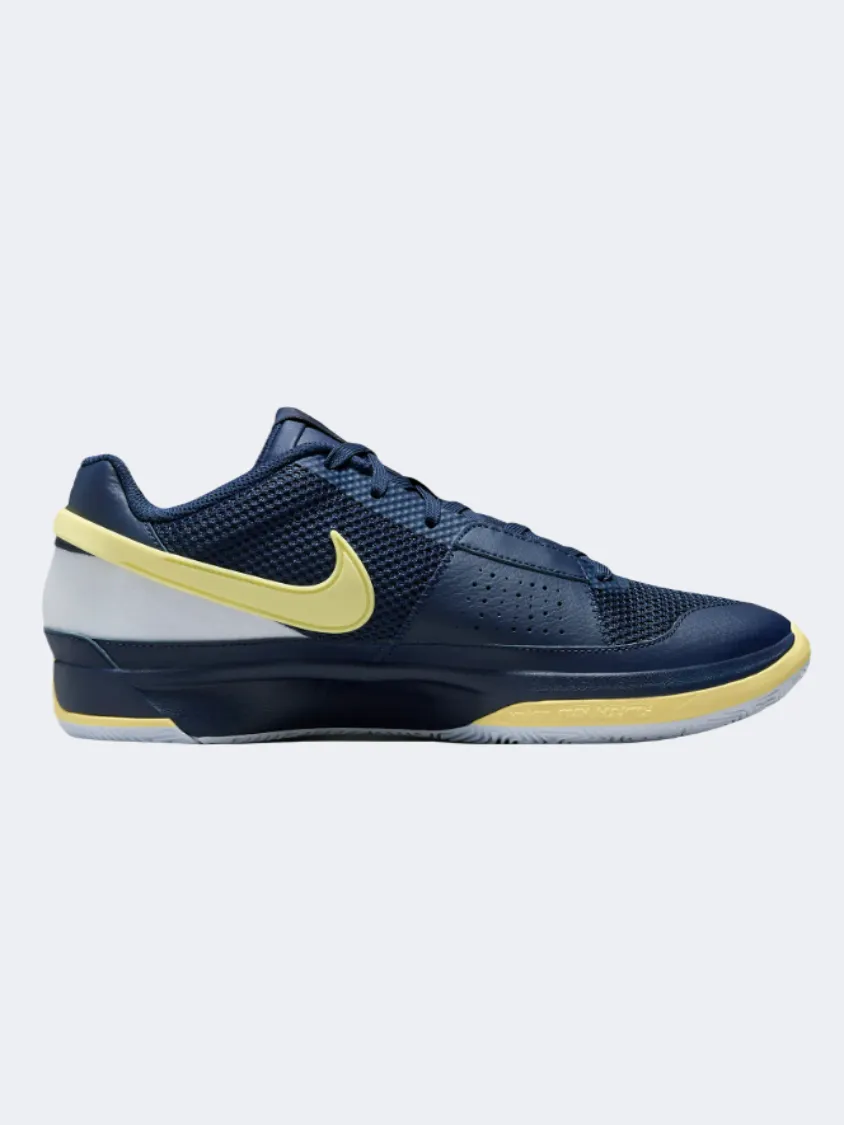 Nike Ja 1 Men Basketball Shoes Navy/Grey/Orange Radial Traction Comfort Run