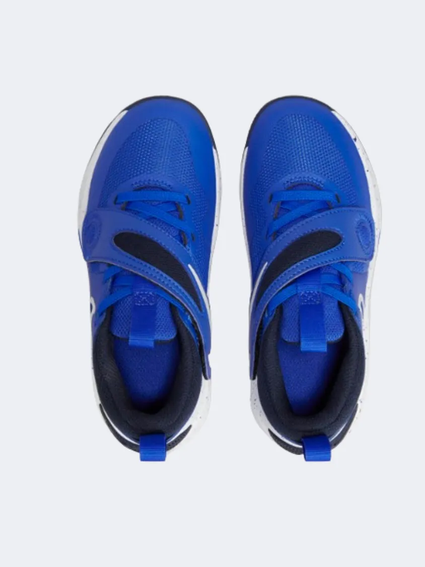 Reliable Nike Team Hustle D 11 Ps-Boys Basketball Shoes Royal/Obsidian/White