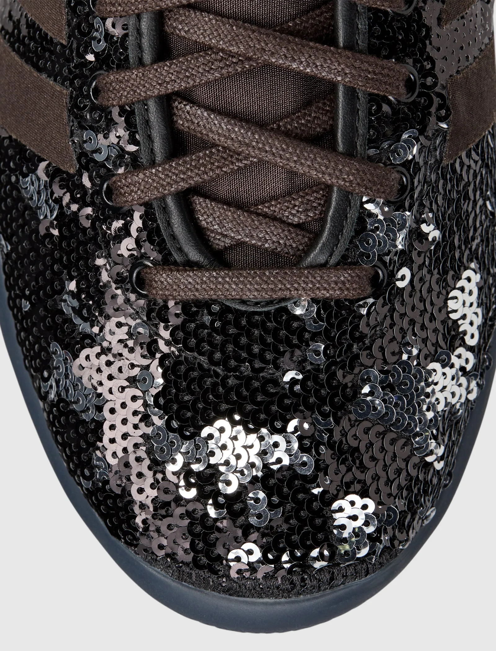 mesh construction Work Life WALES BONNER LO PRO SEQUIN "BLACK/SILVER"