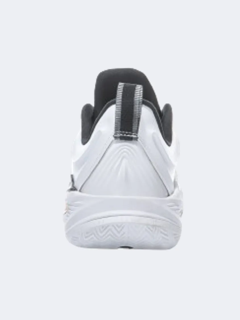 Erke Men Basketball Shoes White/Black training shoes Fashionable Style