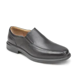 Feather Light Travel Enthusiasts Kids Fun Mens Johnston & Murphy XC4 Stanton 2.0 Run-Off Slip-On in Black Arch-Rest