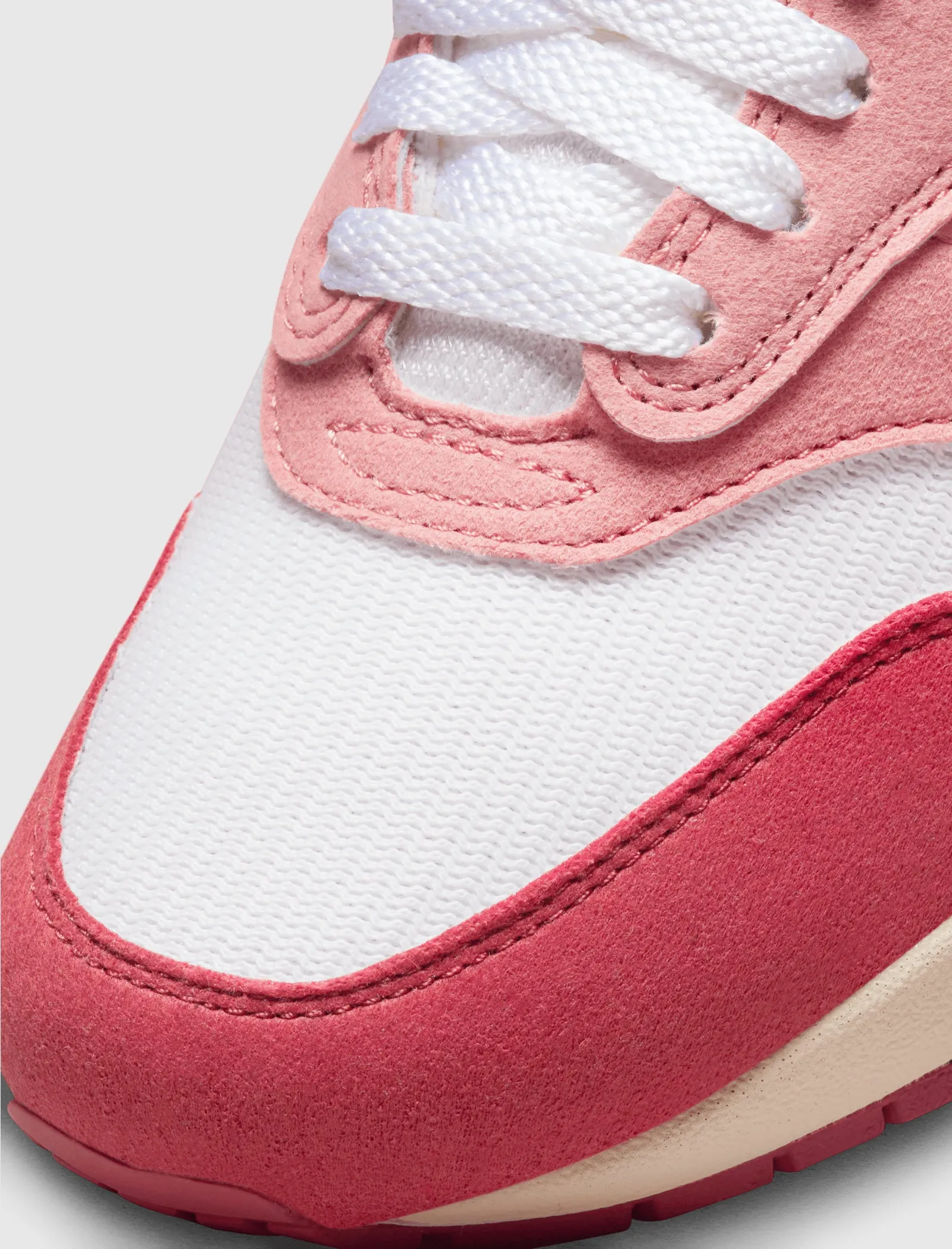 WOMEN'S AIR MAX 1 "RED STARDUST" Comfortable Insole Energy Boost