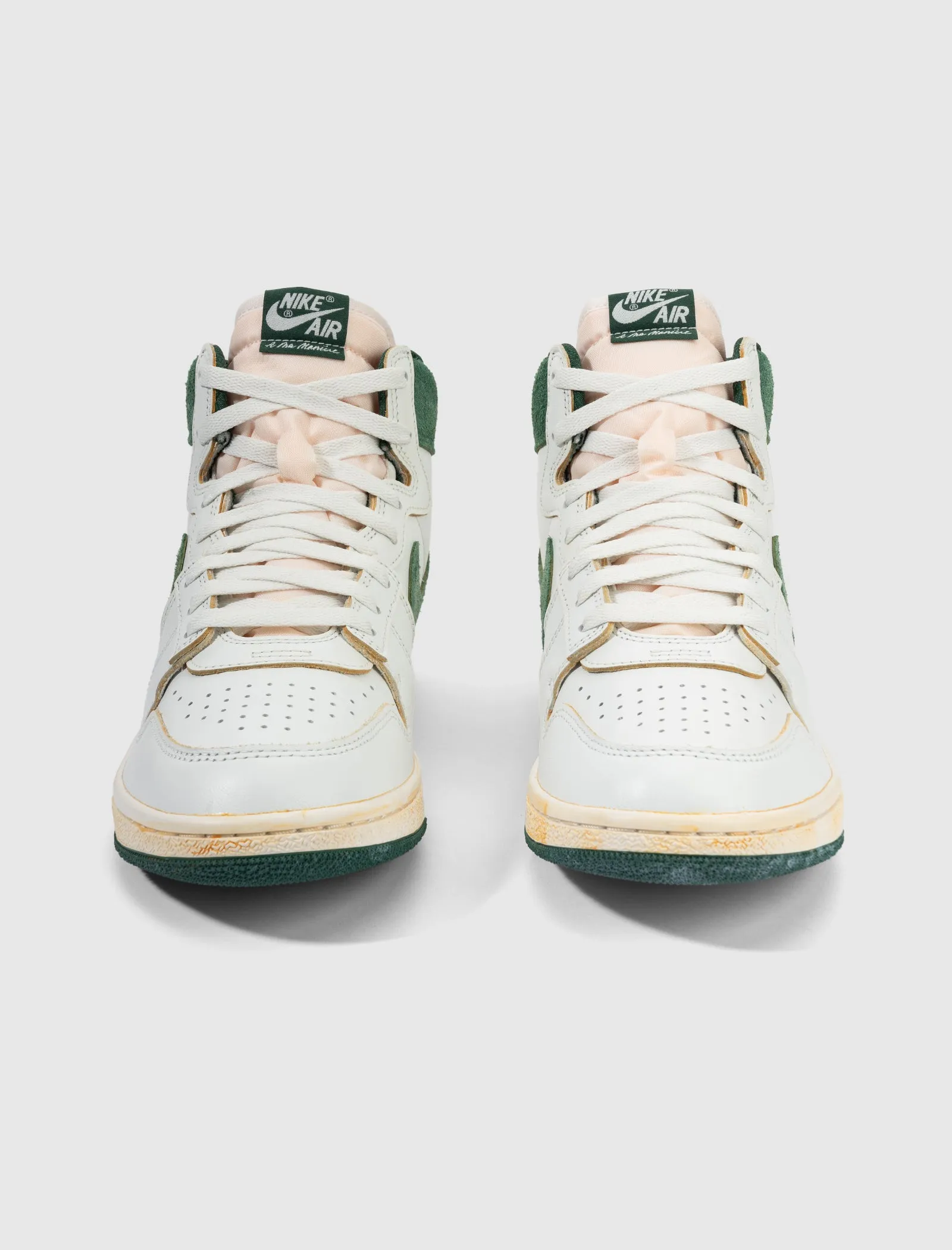 A MA MANIERE AIR SHIP SP "WHITE/GREEN" Work Life Stretchable