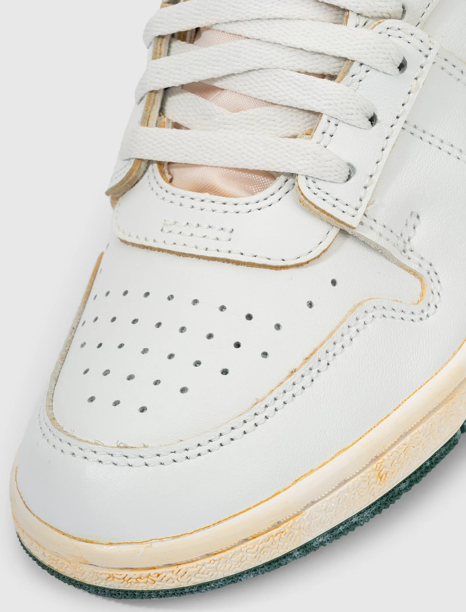 A MA MANIERE AIR SHIP SP "WHITE/GREEN" Curve Hug Coastal vibe