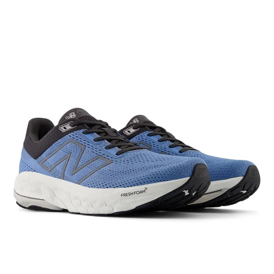 Pronation correction New Balance Men's 860 V14 2E (Wide Fitting) Width Running Shoes in Blue Laguna SS25