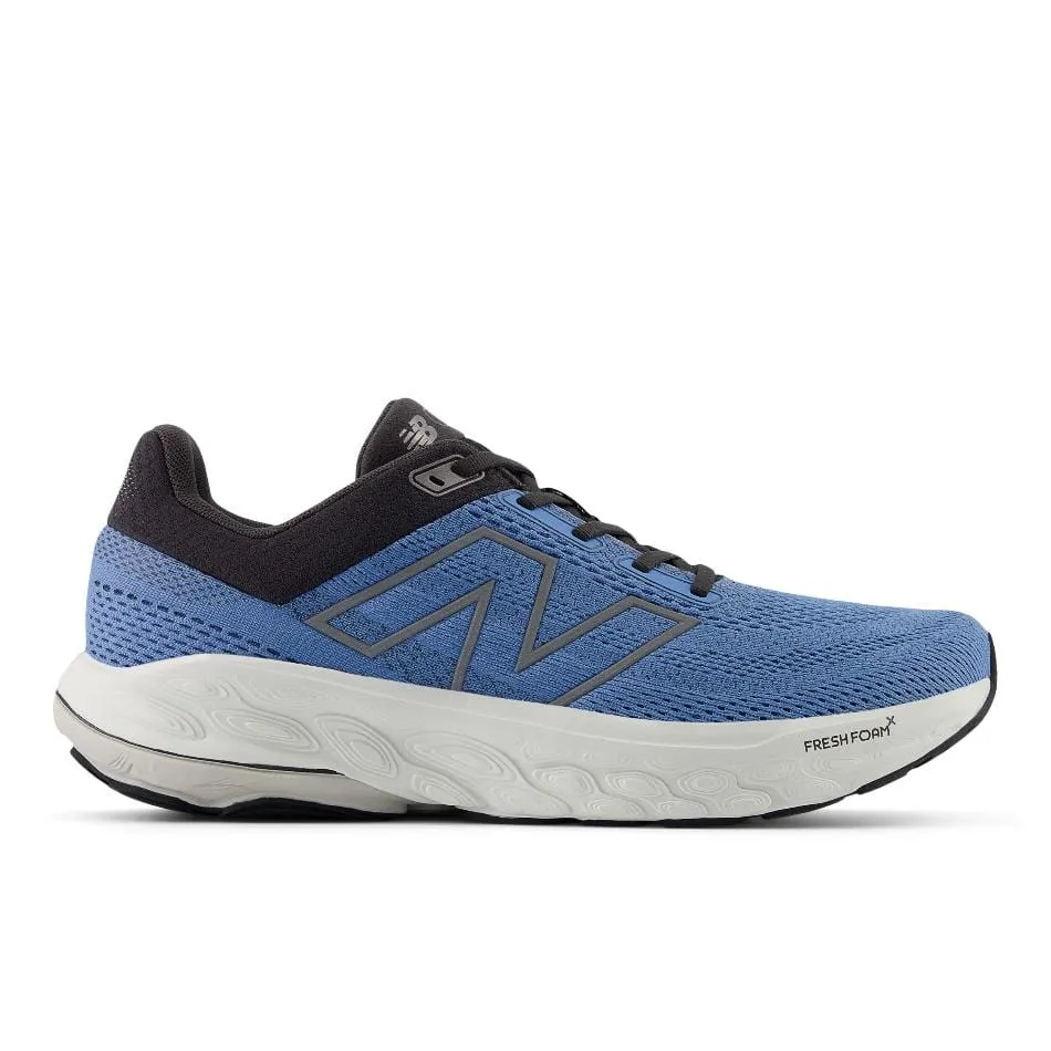 New Balance Men's 860 V14 2E (Wide Fitting) Width Running Shoes in Blue Laguna SS25 titanium - reinforced shoes