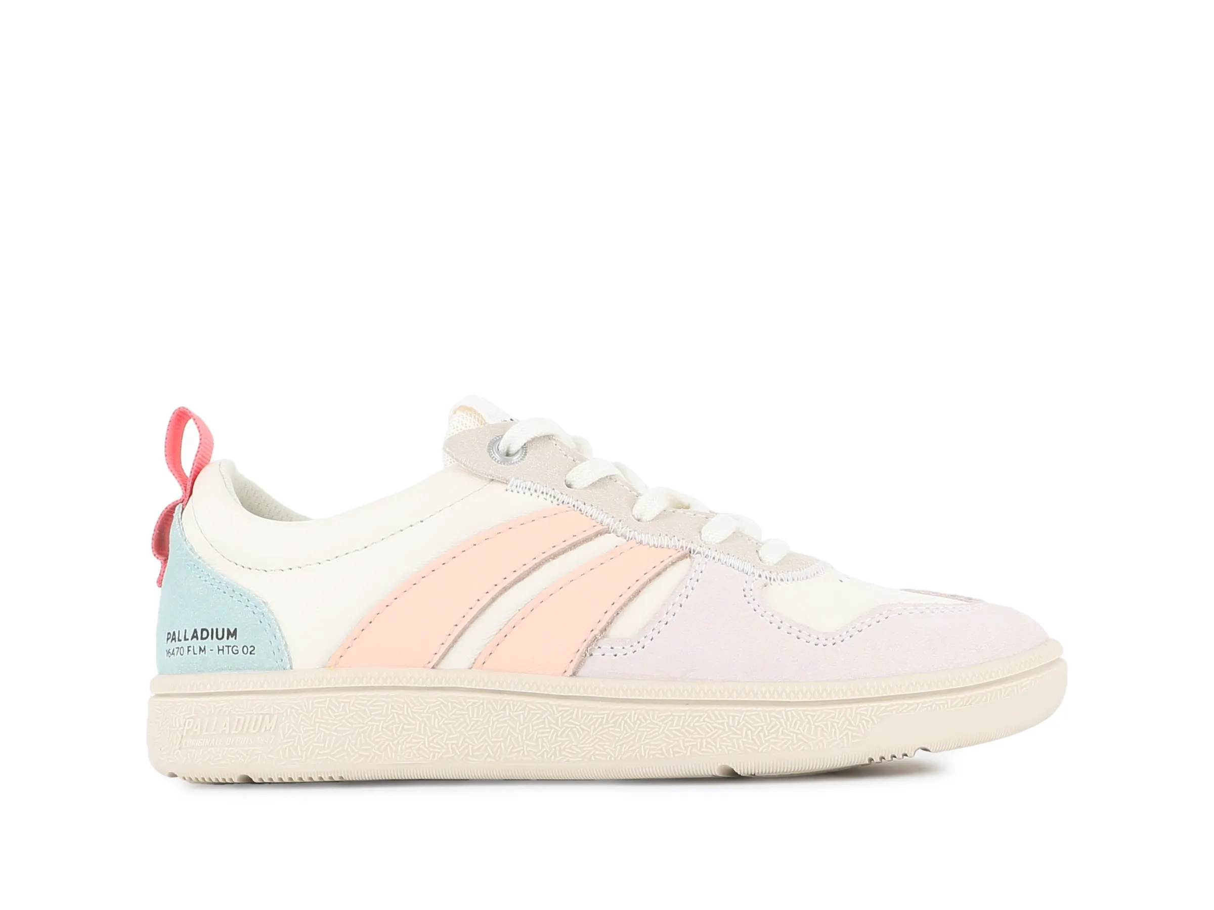 74485-185-M | PALLACUP FLAME LTH | CREAM WHITE/PEASKIN All Day Beach Walk