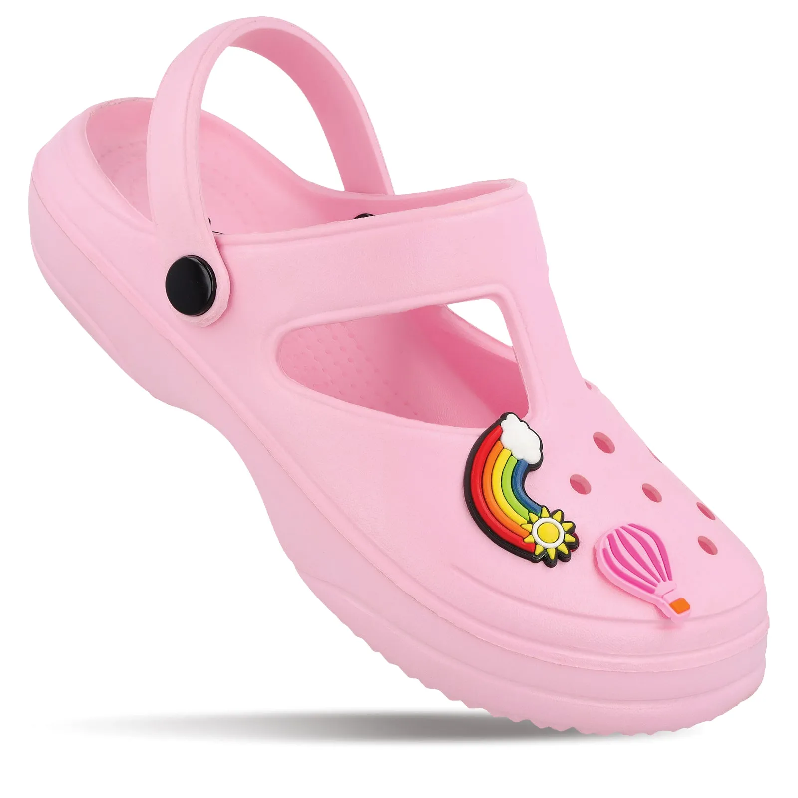 Walkaroo Womens Clogs  - WC8912 Baby Pink Sunset Hour