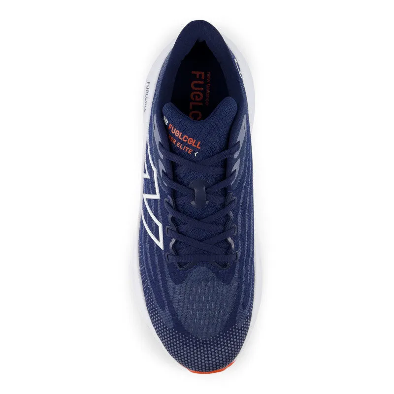 FuelCell Walker Elite - NB Navy with White and Neo Flame - Men's easy to put on