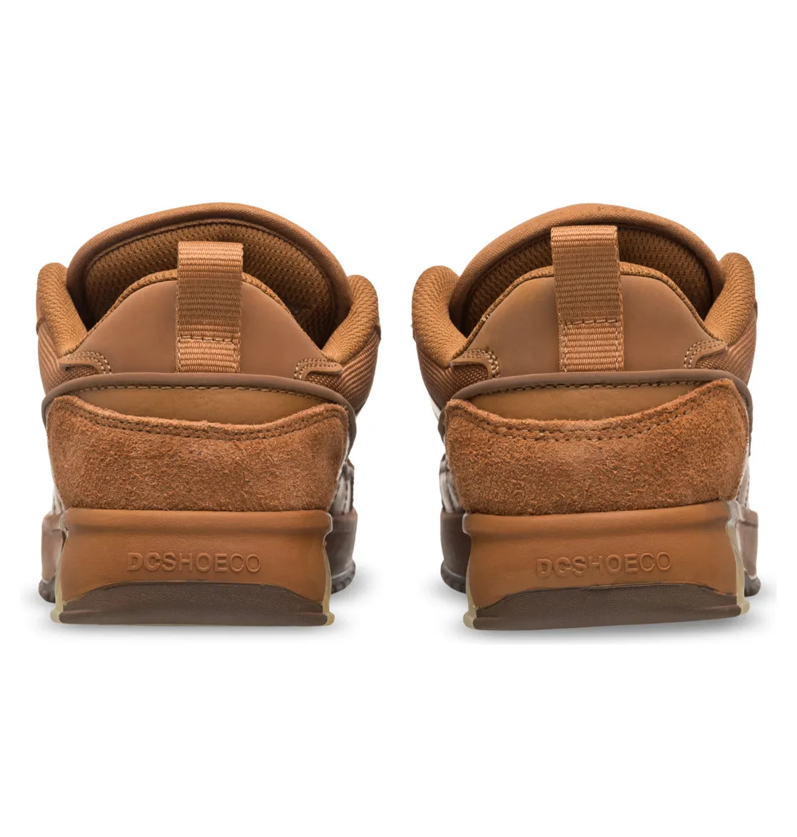 DC Skateboarding Lucien Skate Shoes - Brown / Tan All Day Style Flexibility