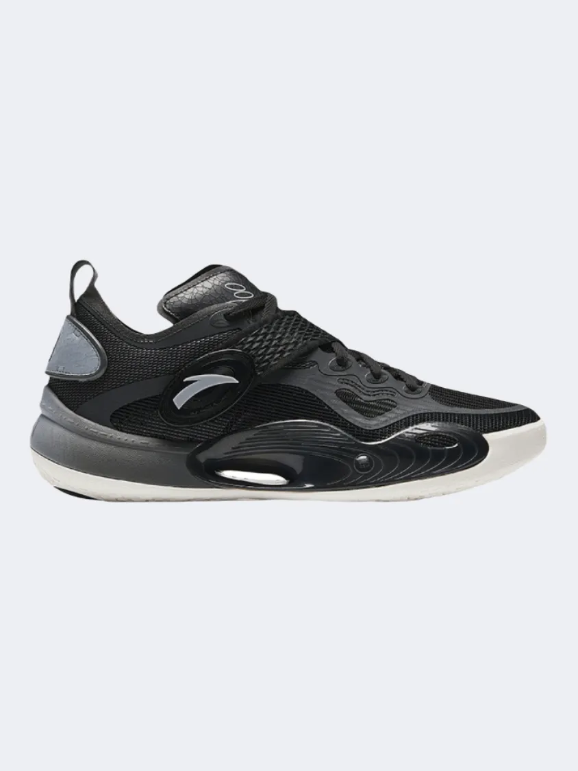 Pro Traction High Impact Support Anta Splash 6 Men Basketball Shoes Black/Grey