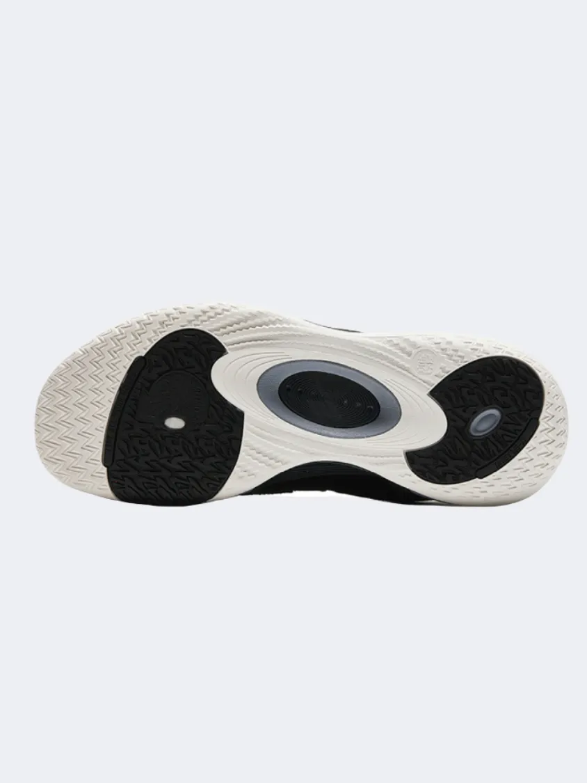 Abrasion Resistant Materials mesh construction Anta Splash 6 Men Basketball Shoes Black/Grey
