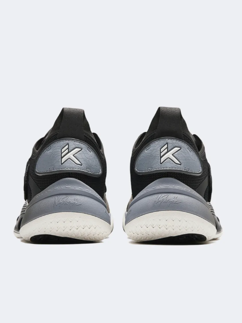 Anta Splash 6 Men Basketball Shoes Black/Grey Ventilation Channel System Run Fast