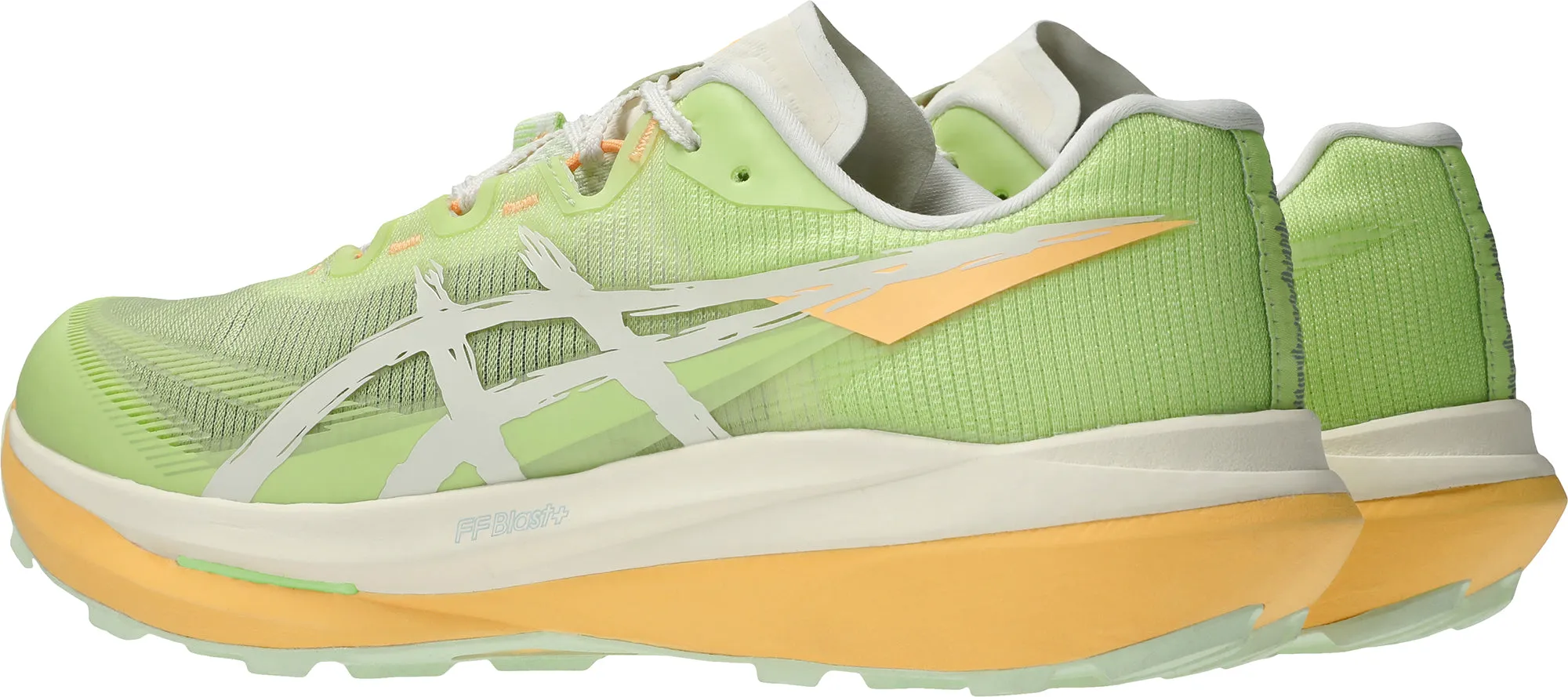 Brave Walk Autumn Tone Asics Fuji Speed 4 Mens Trail Running Shoes - Green