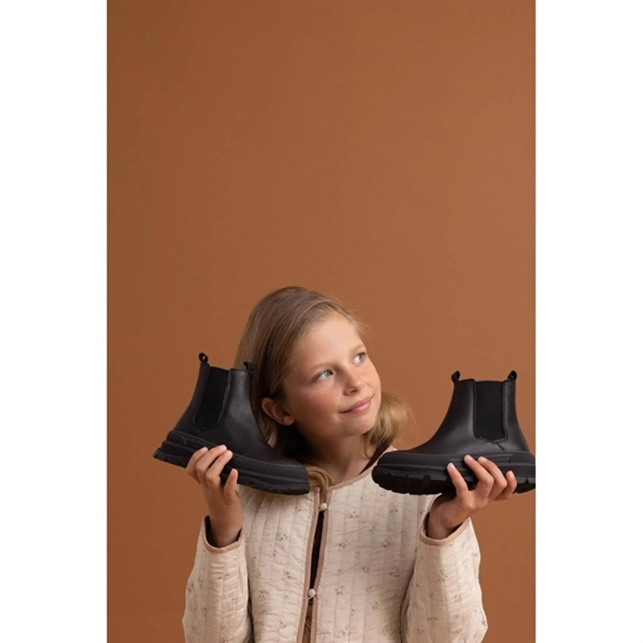 Bisgaard Mila Lamb Boots Black Snow Expedition Gear Snow Travel Boots