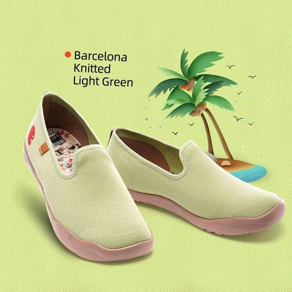 City Vibe Barcelona Knitted Light Green