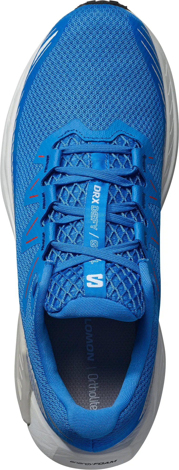 Salomon DRX DEFY GRVL Mens Trail Running Shoes - Blue Breathable Material Moon Tone