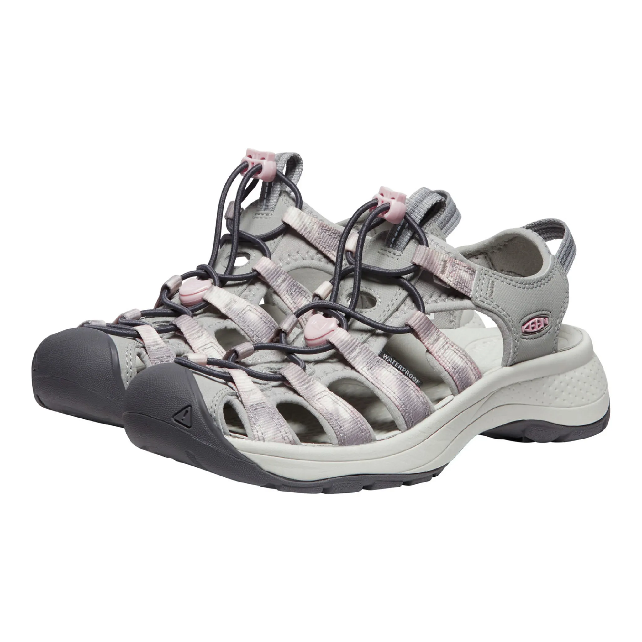 Women's Astoria West Sandal Fawn/Grey Fit All Swift Walk