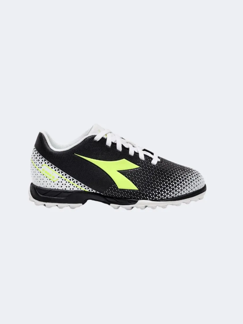 Diadora Pichichi 6 Tfr Gs Boys Football Shoes Black/Yellow/White Team Match