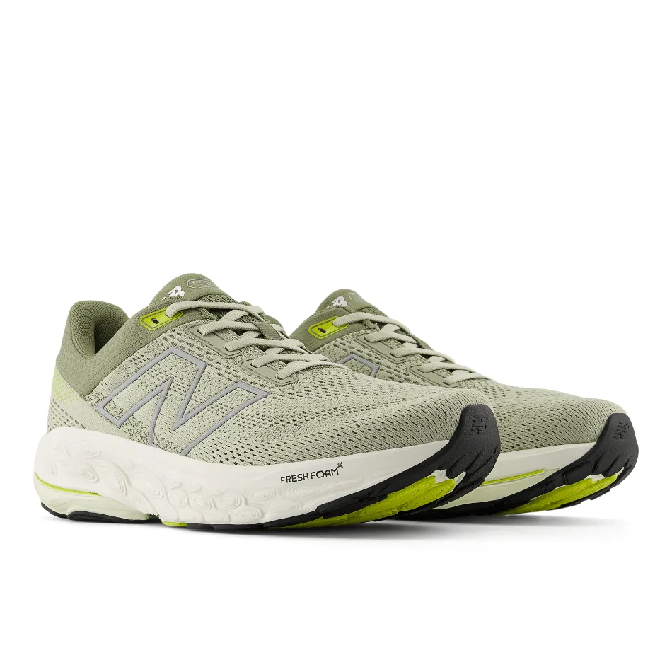 supportive foam shoes odor - resistant upper shoes New Balance Men's 860 v14 in Olivine AW24