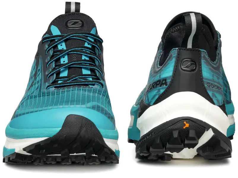 Comfort Step Leather Scarpa Golden Gate ATR Mens Trail Running Shoes - Blue