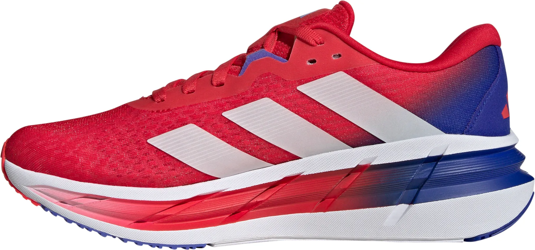 Ultra Light Airport Travel adidas Adistar 3.0 Mens Running Shoes - Red