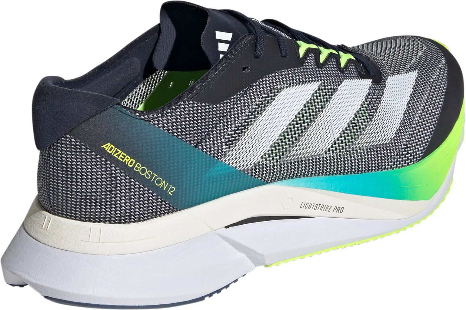 Non Slip Office Workers adidas Adizero Boston 12 Mens Running Shoes - Navy