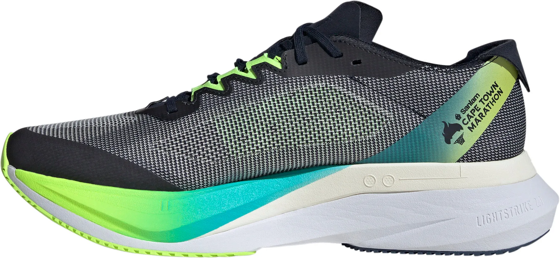 adidas Adizero Boston 12 Mens Running Shoes - Navy High Top