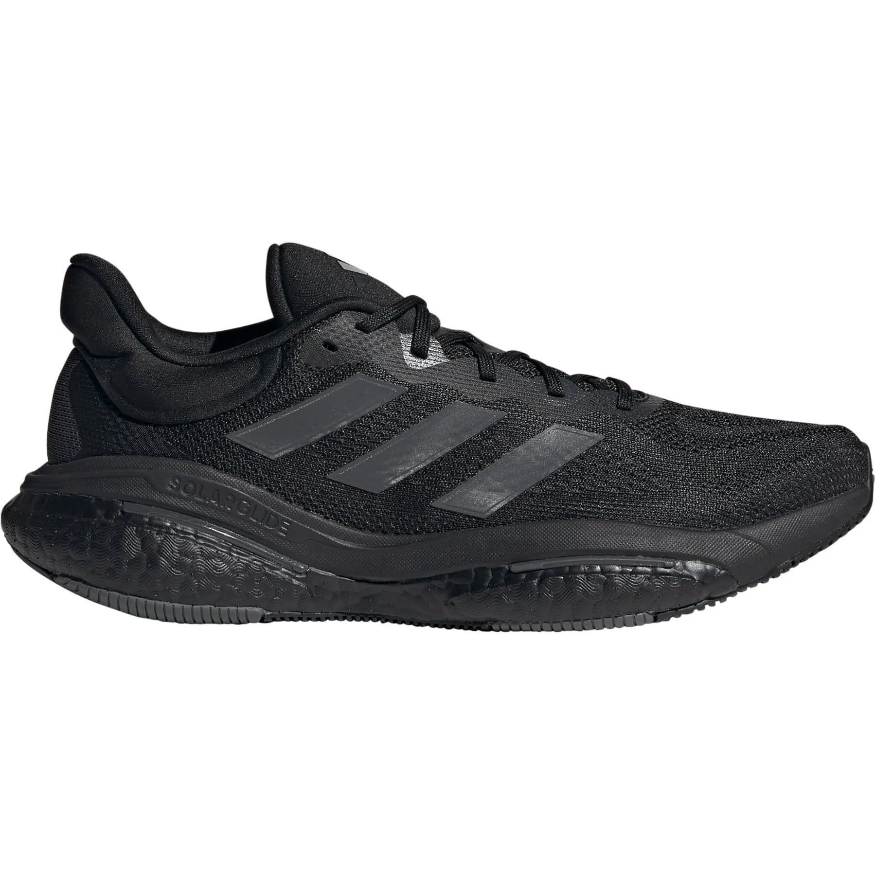 adidas SolarGlide 6 Mens Running Shoes - Black Everyday Daily Essential