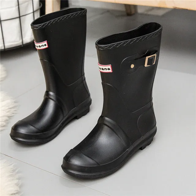 Game Edge Woman Outdoor Fashion Rain Boots