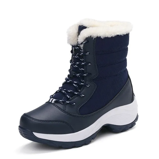 Women Boots For Winter Angel Mood Waterproof Standing All