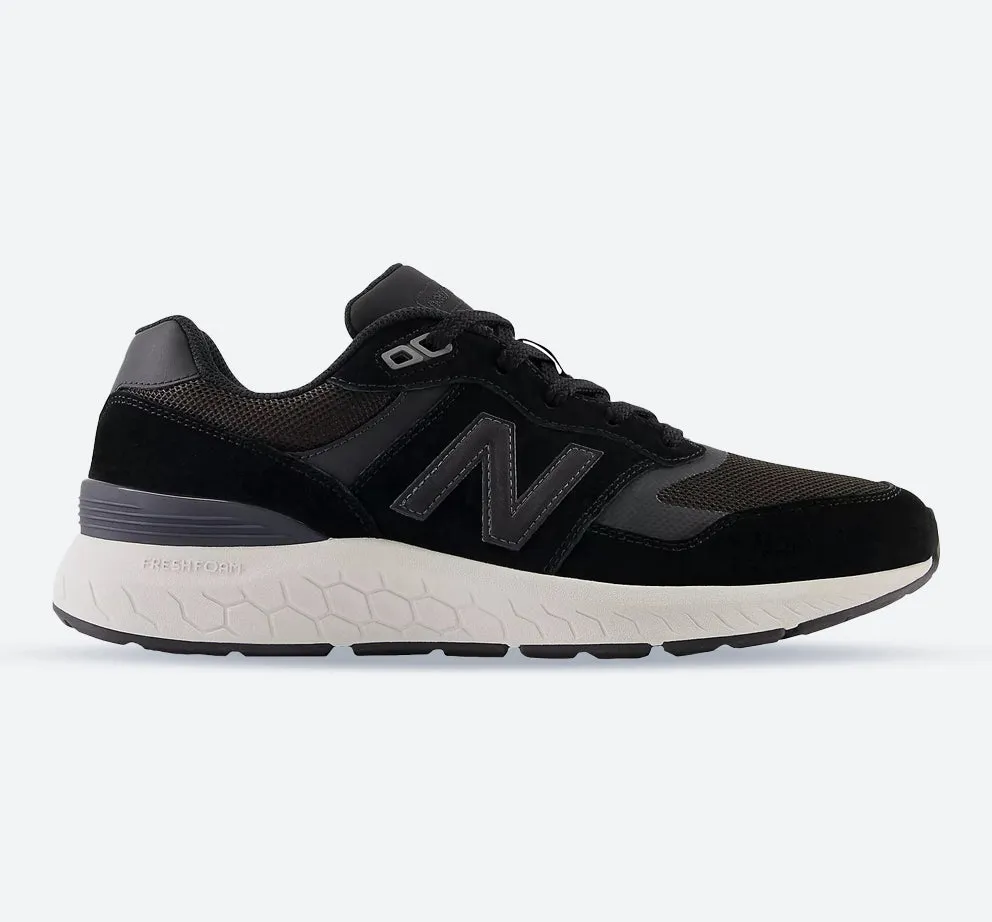 Men's Wide Fit New Balance MW880BK6 Walking/Running Sneakers - Fresh Foam Stride Bold
