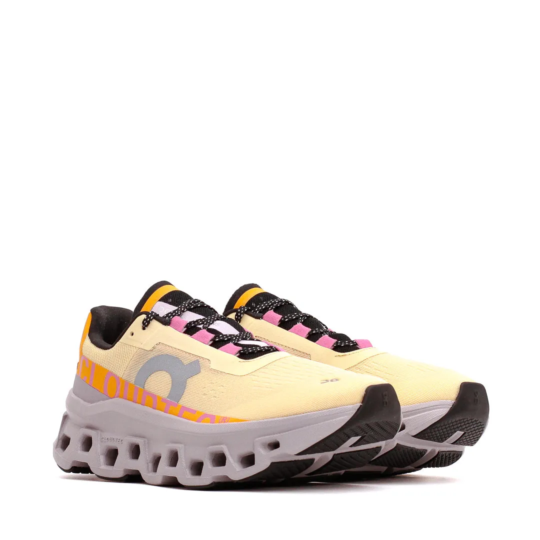 ON Women Cloudmonster Blonde Fade 61.97651 Ventilated Mesh Sunny Walks Mesh Upper
